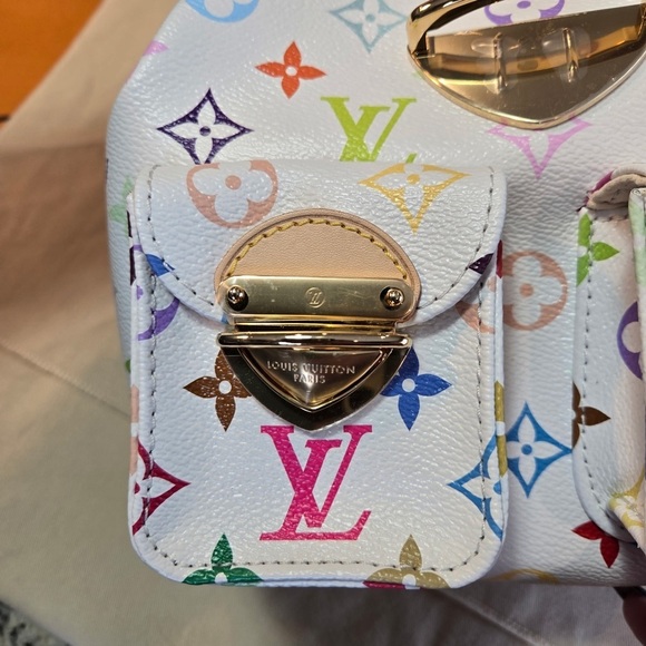 NEW Louis Vuitton x Murakami Venice Backpack in Multicolor Monogram 2025 Release main image 4